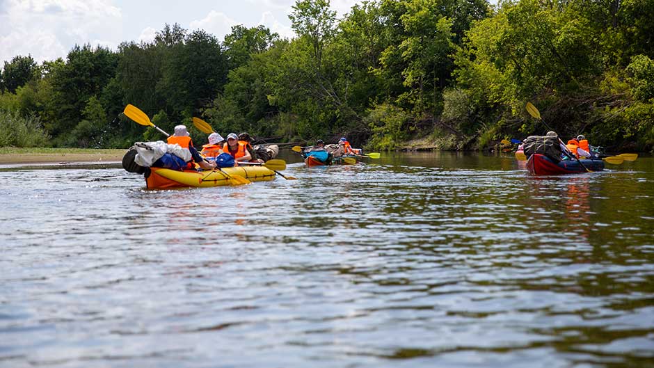 Водный сплав + Пеший поход