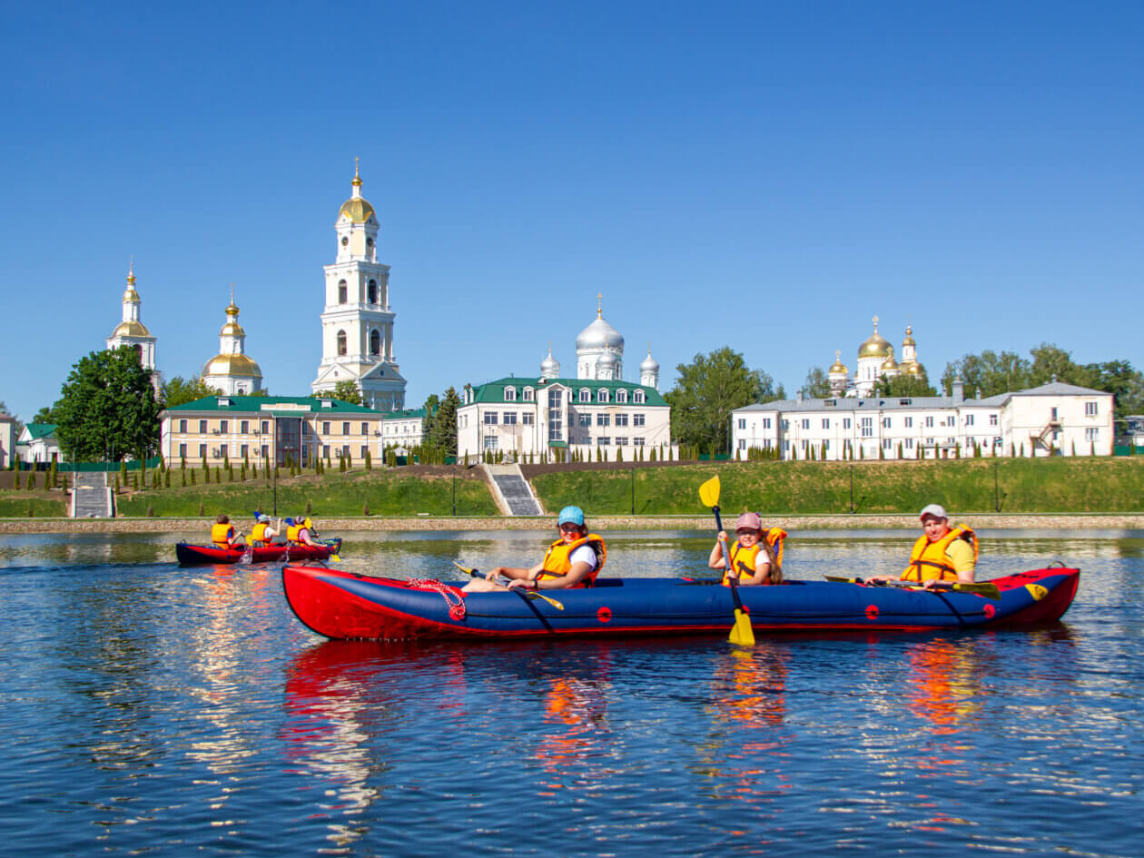 Водная прогулка в Дивеево на байдарках по реке Вичкинза - Дивеевский турклуб