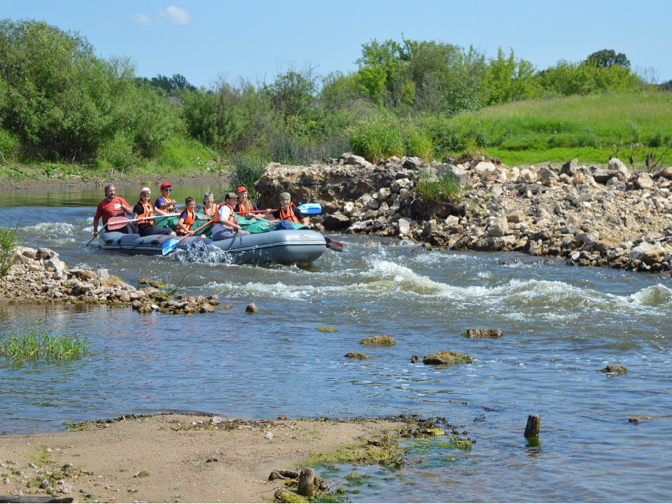 Учебно-тренировочный поход юных туристов-спасателей