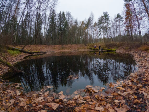 Бездонное озеро найдено между Дивеевским и Вознесенским районом