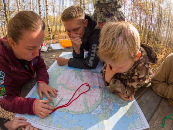 Карта и компас — друзья путешественника