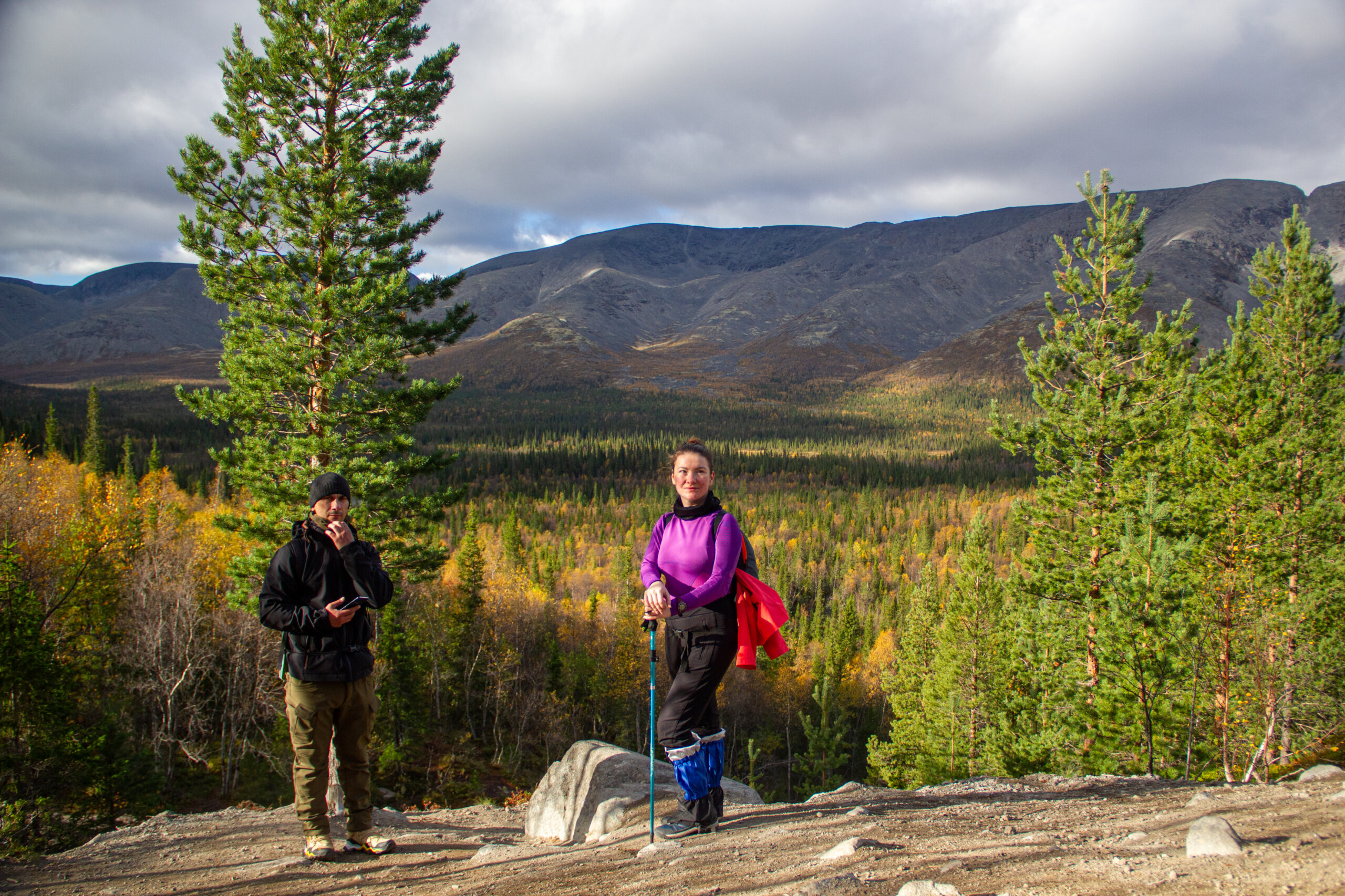 Поход в Хибины осенью: ночёвка в домиках, северное сияние и пешие маршруты налегке фото 7